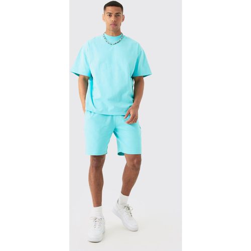 Ensemble oversize super épais en jersey - S - Boohooman - Modalova