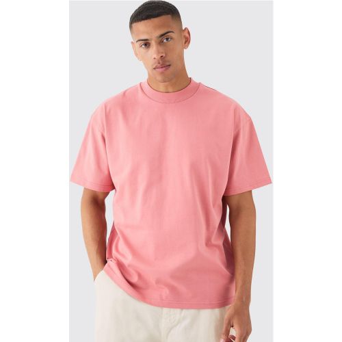 T-shirt oversize à col montant - L - Boohooman - Modalova