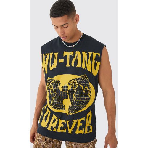 Débardeur oversize à imprimé Wu-Tang - L - Boohooman - Modalova