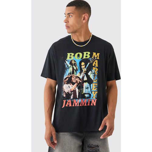 Oversized Bob Marley License T-shirt - Boohooman - Modalova