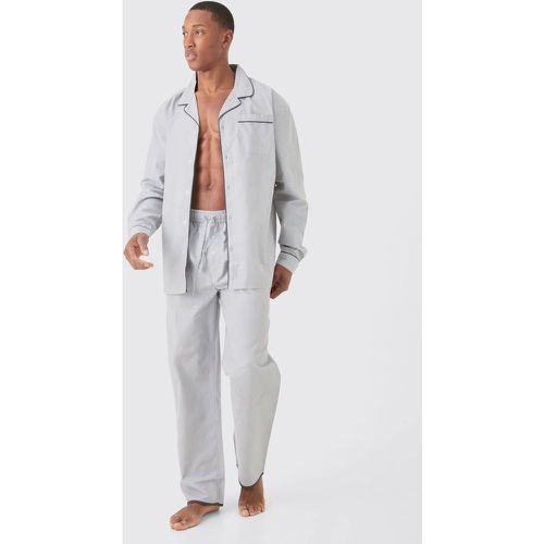 Ensemble oversize avec chemise confort et bas - S - Boohooman - Modalova