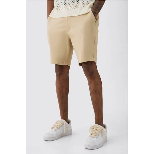 Tall - Short chino skinny à taille fixe - 32 - Boohooman - Modalova