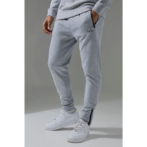 Jogging skinny en polaire - MAN Active - S - Boohooman - Modalova