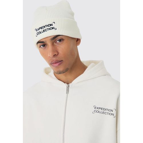 Bonnet à broderie - Expedition Collection - ONE SIZE - Boohooman - Modalova