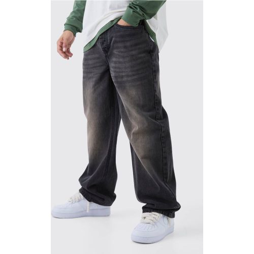 Jean large délavé - 28R - Boohooman - Modalova