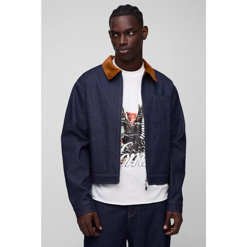 Veste oversize courte en polaire - S - Boohooman - Modalova