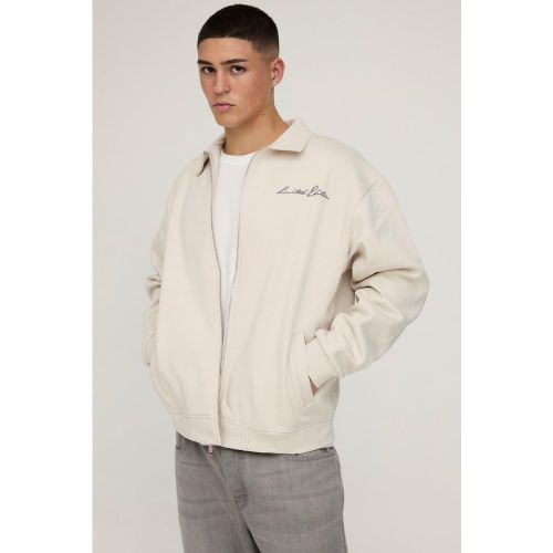 Bomber oversize à imprimé crâne homme - L - Boohooman - Modalova