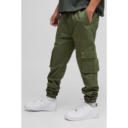 Pantalon cargo skinny élastiqué - 28 - Boohooman - Modalova