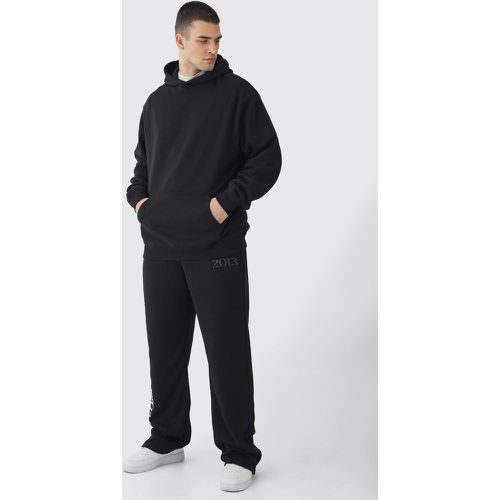 Tall - Survêtement bicolore fleuri - S - Boohooman - Modalova