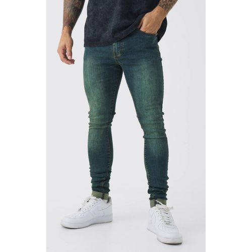 Jean super skinny teinté - 36R - Boohooman - Modalova