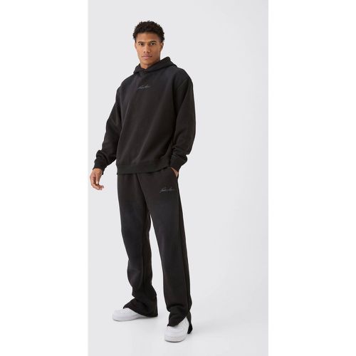 Sweat à capuche oversize délavé - MAN - XL - Boohooman - Modalova