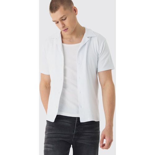 Chemise oversize à surpiqûres - S - Boohooman - Modalova