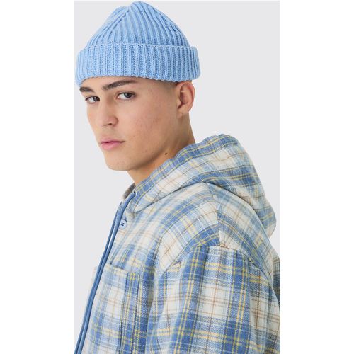 Bonnet côtelé - ONE SIZE - Boohooman - Modalova