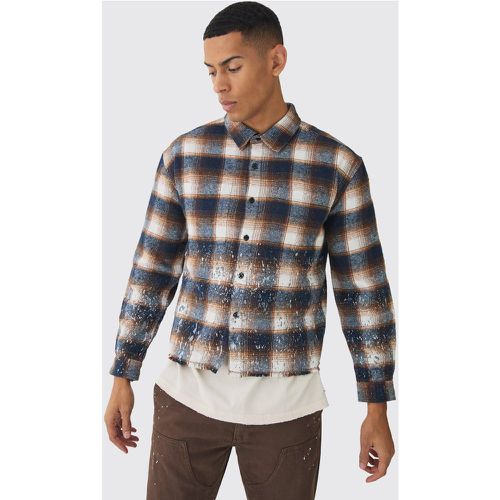 Chemise oversize à carreaux - S - Boohooman - Modalova