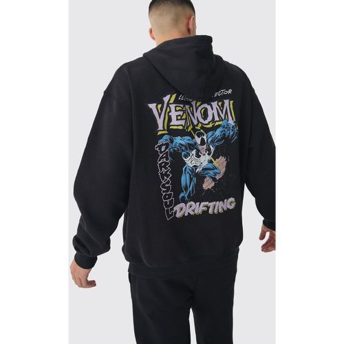 Sweat à capuche oversize à imprimé Venom homme - S - Boohooman - Modalova