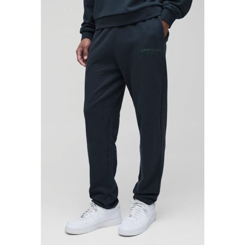Jogging droit épais - S - Boohooman - Modalova