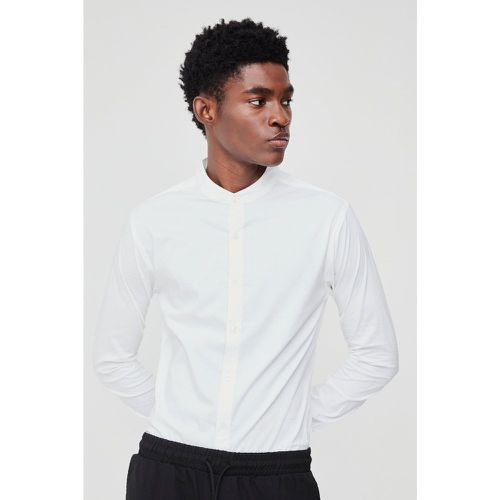 Chemise stretch à manches longues - S - Boohooman - Modalova