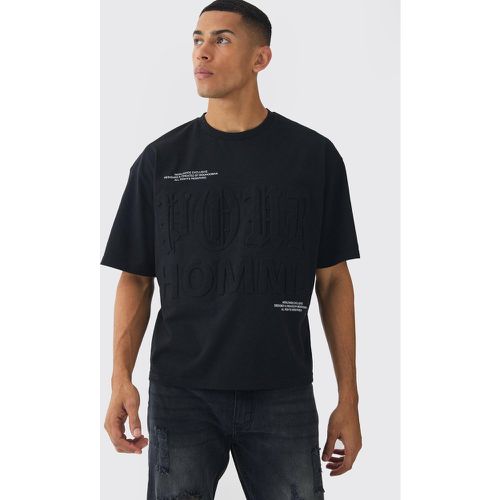 T-shirt oversize imprimé - S - Boohooman - Modalova