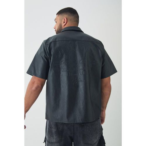 Grande taille - Chemise droite - XXXL - Boohooman - Modalova