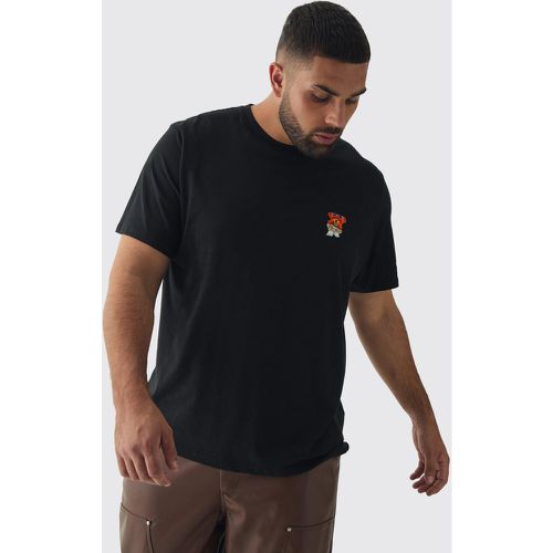 Grande taille - T-shirt imprimé à broderie - XXXL - Boohooman - Modalova