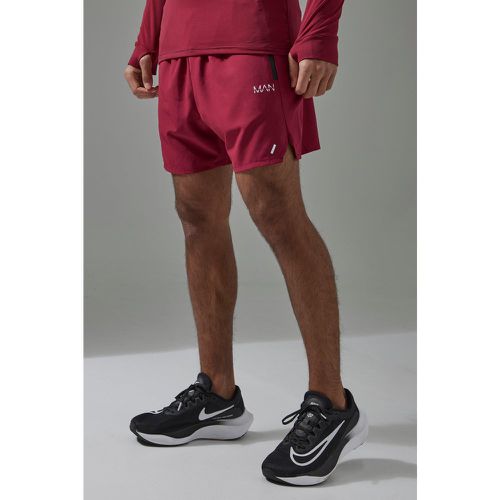 Short de sport perforé - MAN Active - S - Boohooman - Modalova