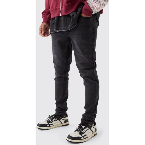 Jean skinny stretch foncé - 28S - Boohooman - Modalova