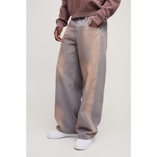 Jean baggy surteint - 28R - Boohooman - Modalova