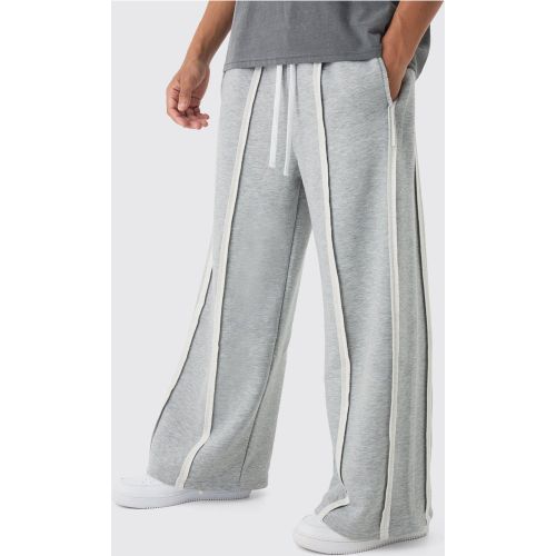 Jogging large à coutures apparentes - S - Boohooman - Modalova