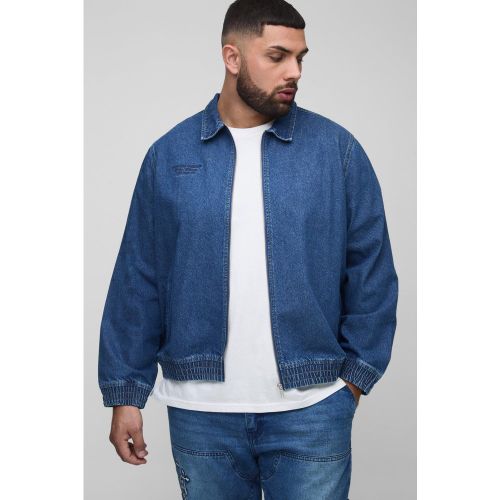Grande taille - Bomber à broderie homme - XXXL - Boohooman - Modalova