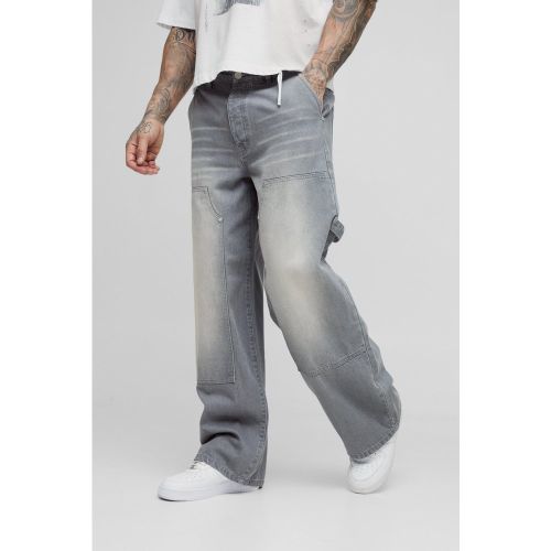 Tall - Jean charpentier baggy homme - 32 - Boohooman - Modalova