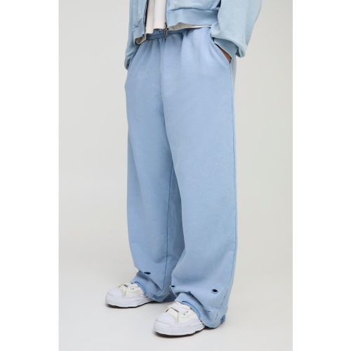 Jogging large premium délavé - S - Boohooman - Modalova