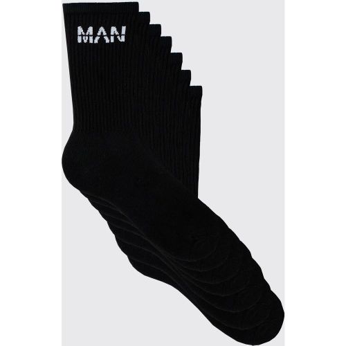 Lot de 7 paires de chaussettes de sport - MAN - ONE SIZE - Boohooman - Modalova