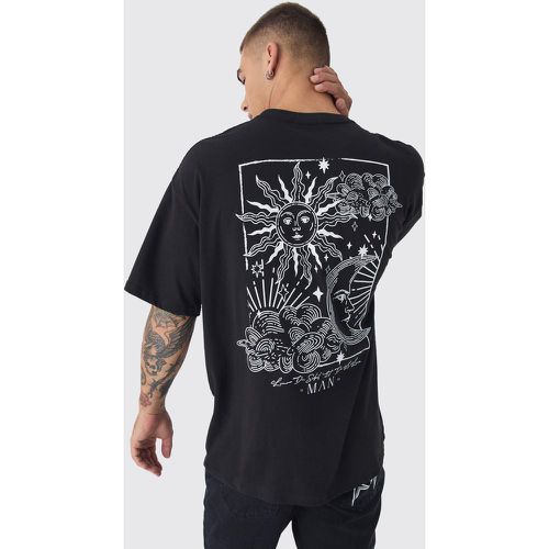 T-shirt oversize imprimé - S - Boohooman - Modalova