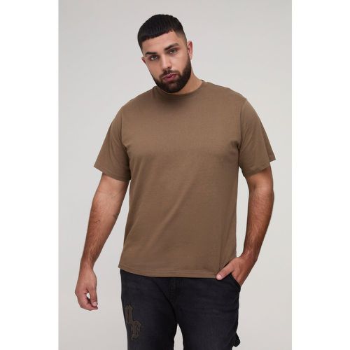 Grande taille - T-shirt basique en - XXXL - Boohooman - Modalova