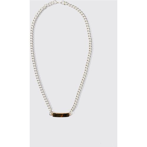 Collier en chaîne avec attaches dorées - ONE SIZE - Boohooman - Modalova