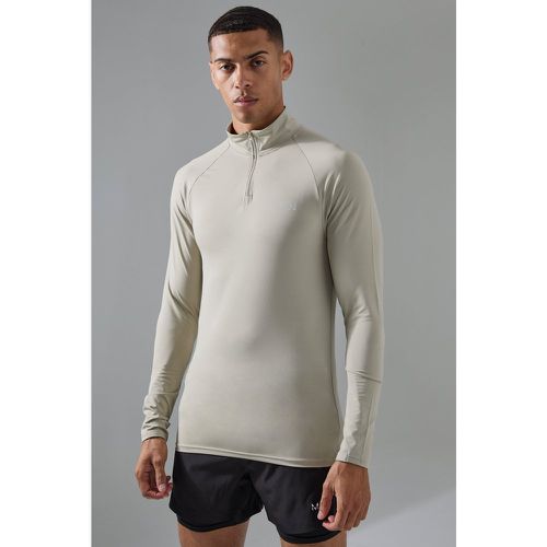 Top de sport zippé - MAN Active homme - S - Boohooman - Modalova