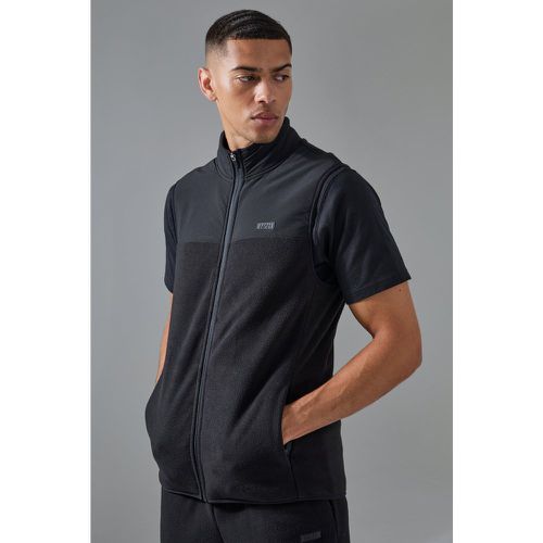 Veste de sport en polaire sans manches - MAN Active - S - Boohooman - Modalova