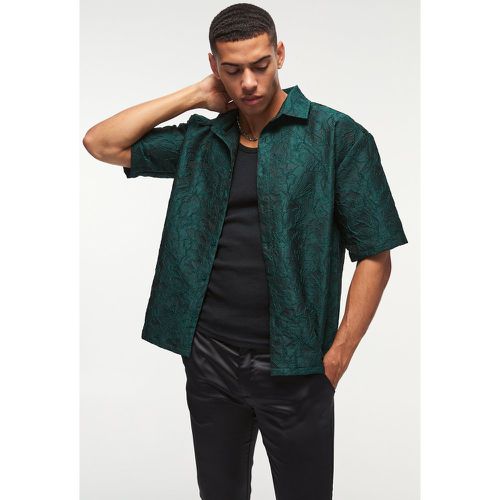 Chemise oversize fleurie à manches courtes - S - Boohooman - Modalova