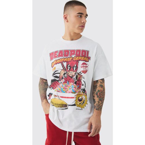 T-shirt oversize imprimé à imprimé Deadpool - S - Boohooman - Modalova