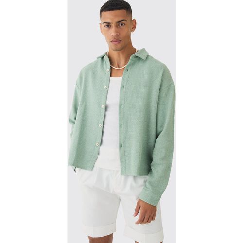 Chemise oversize à manches longues - M - Boohooman - Modalova