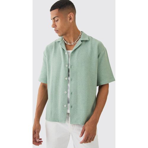 Chemise oversize à manches courtes - S - Boohooman - Modalova