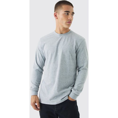 Basic Crew Neck Long Sleeve T-shirt - XL - Boohooman - Modalova