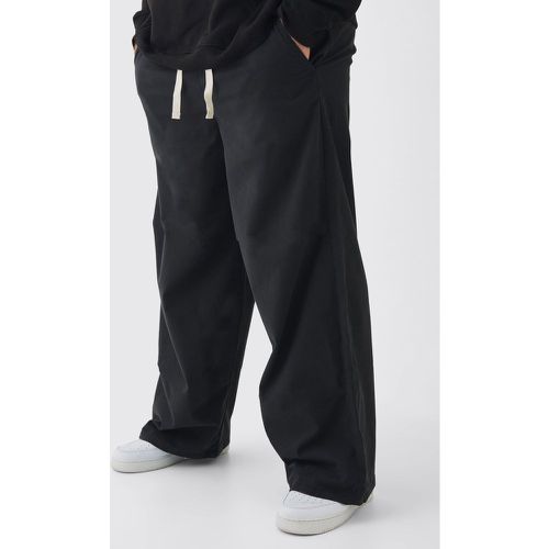 Grande taille - Pantalon baggy à taille élastiquée - XXXL - Boohooman - Modalova