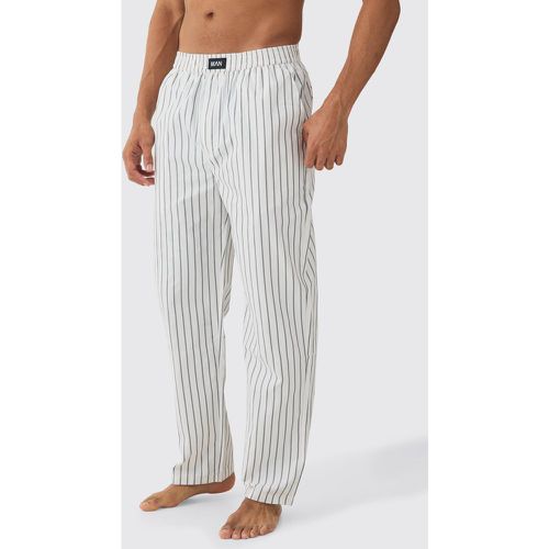 Pantalon confort à carreaux - L - Boohooman - Modalova