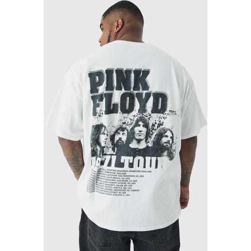 Grande taille - T-shirt à imprimé Pink Floyd - XXXXL - Boohooman - Modalova