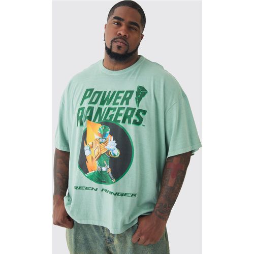 Grande taille - T-shirt à imprimé Power Ranger - XXXL - Boohooman - Modalova