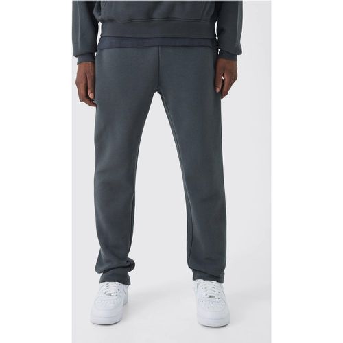 Jogging droit basique - S - Boohooman - Modalova