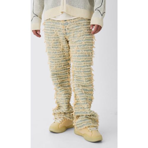 Jean large déchiré - 36R - Boohooman - Modalova