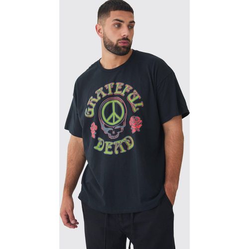 Grande taille - T-shirt à imprimé Grateful Dead - XXXL - Boohooman - Modalova