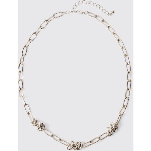 Wire Chunky Chain Necklace - ONE SIZE - Boohooman - Modalova